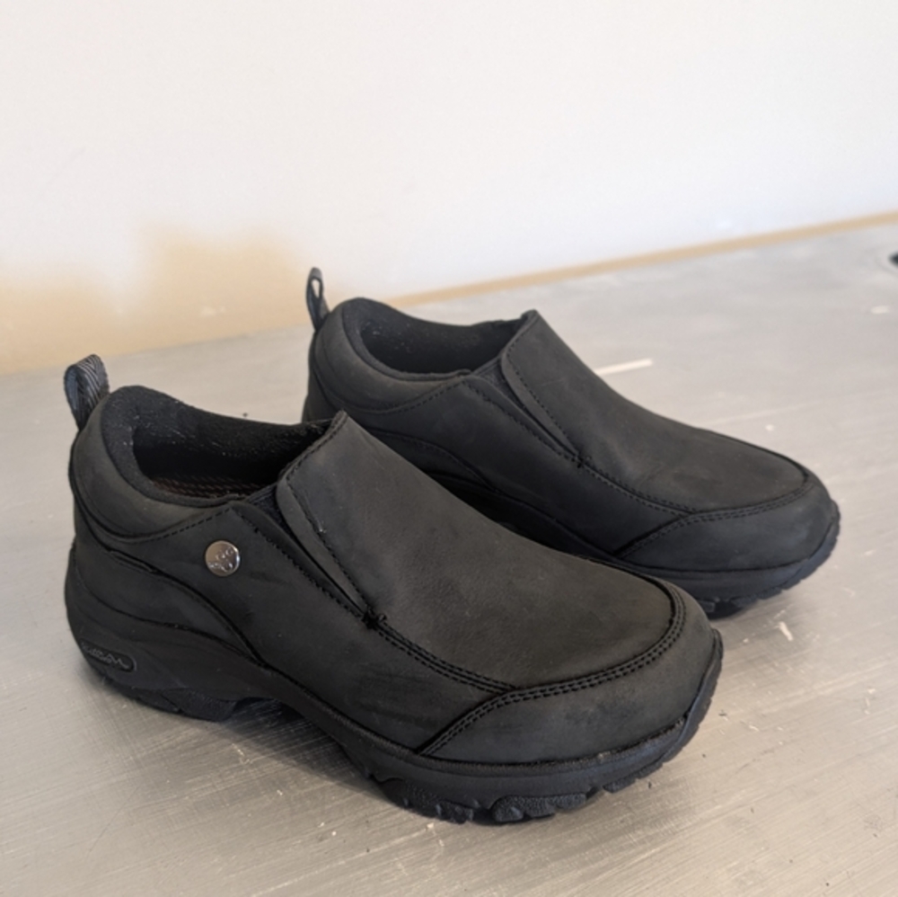 WindRiver Boots Waterproof Slip-on Fit Low Cut Hiking Leather Shoes SZ 6